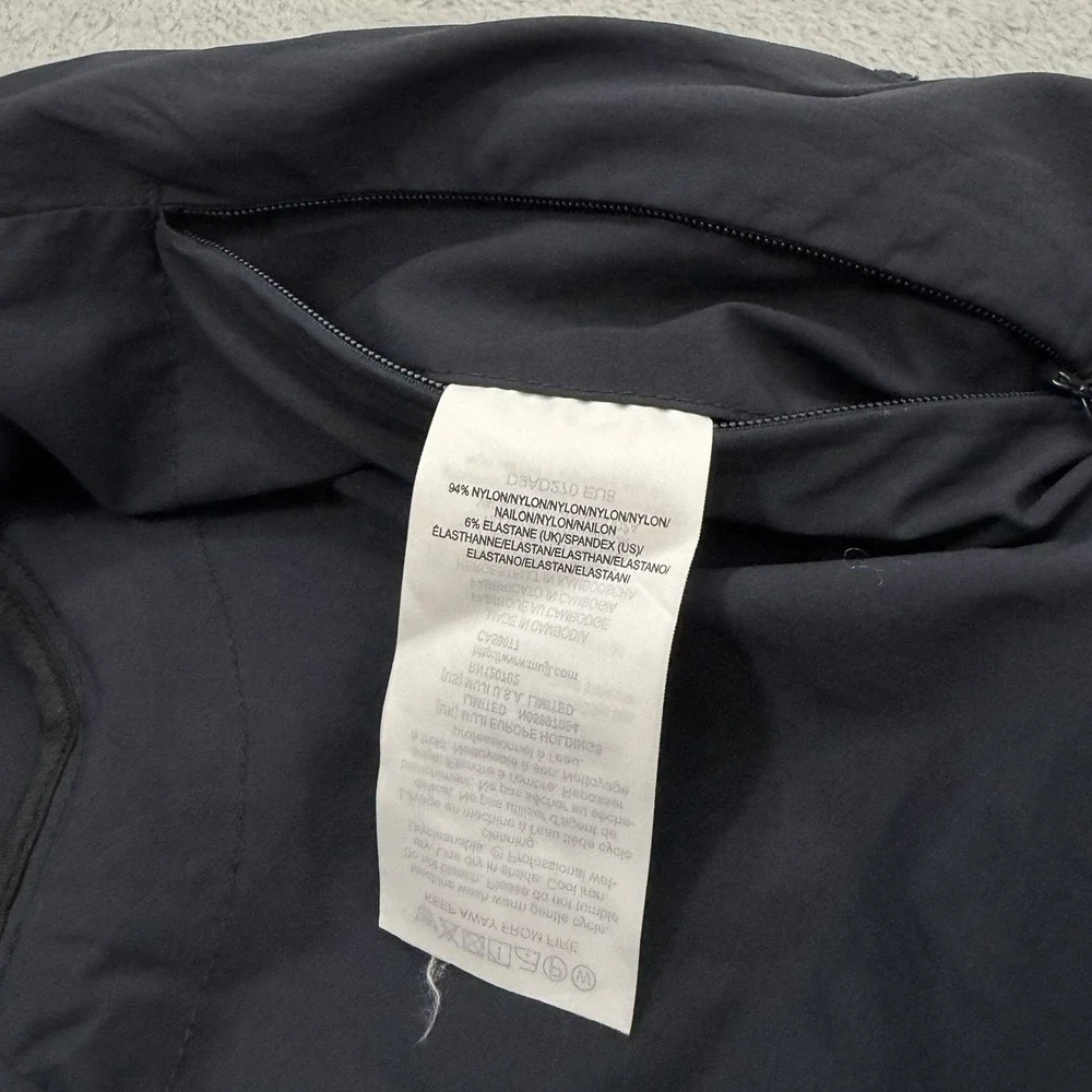 MUJI Blazer Mens Medium Blue Stretch Travel Single Breasted Unstructured Jacket